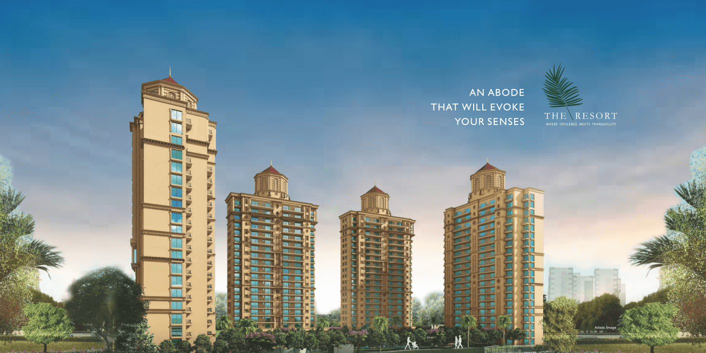 The resort by omaxe view from the road